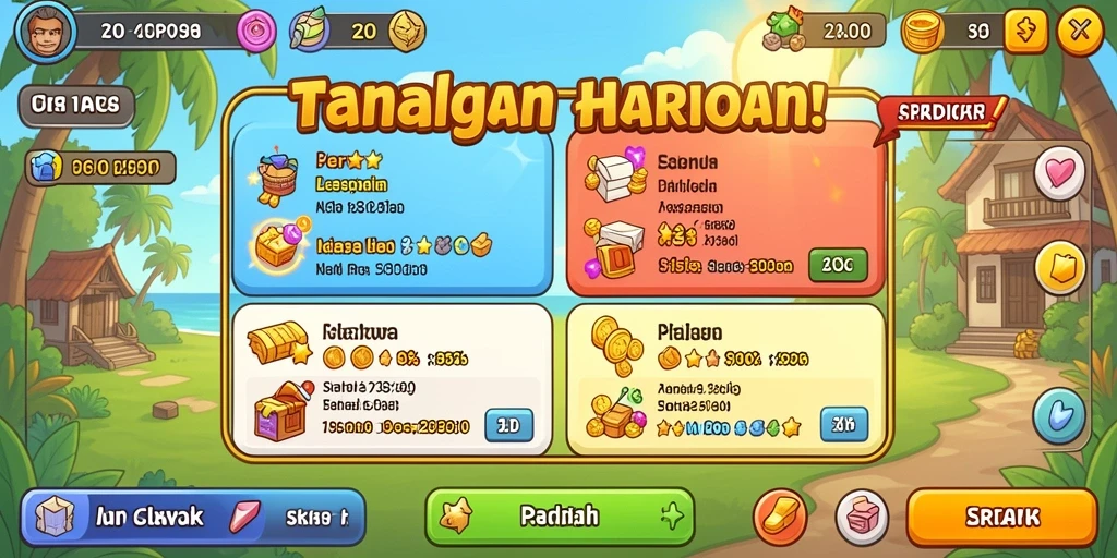 Tampilan antarmuka yang user-friendly dan intuitif.