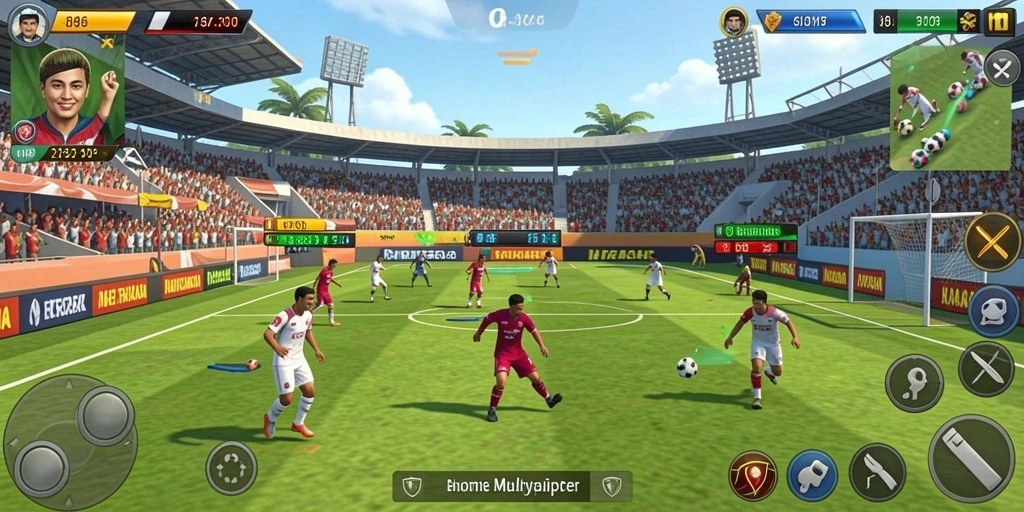 Tampilan utama aplikasi IDKLUB yang modern.