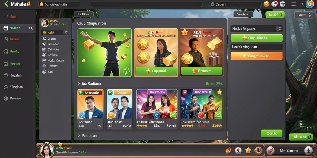 Screenshot antarmuka pengguna KASIR777 yang intuitif.