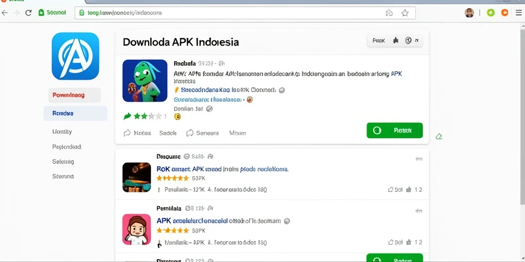 Tampilan permainan yang menarik dan mudah dinavigasi.