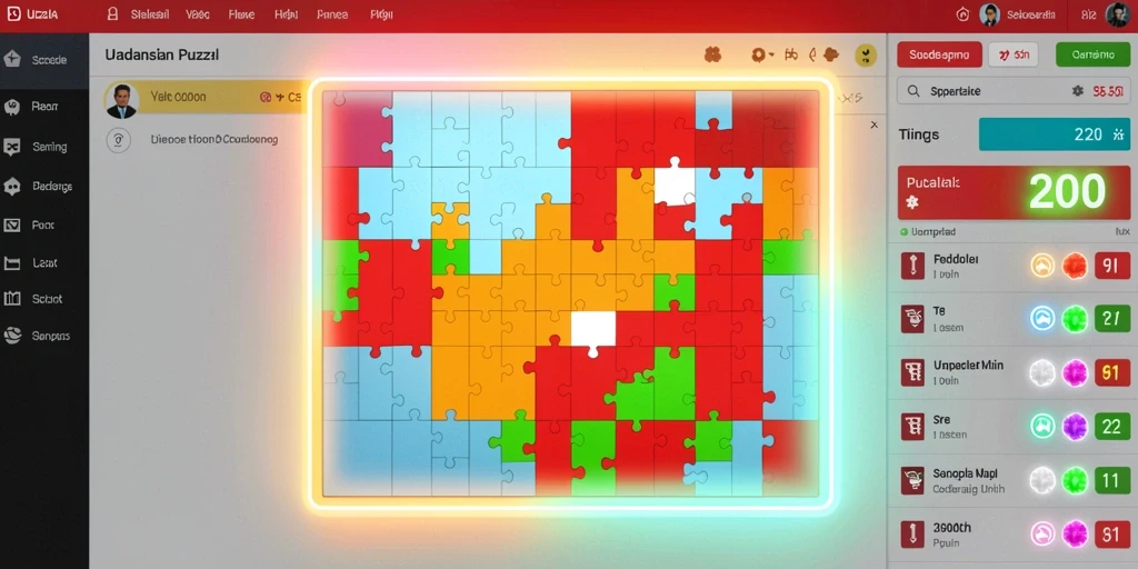 Screenshot menunjukkan karakter utama dalam petualangannya.