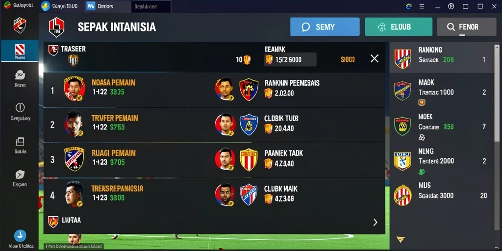 Tampilan antarmuka yang ramah pengguna.