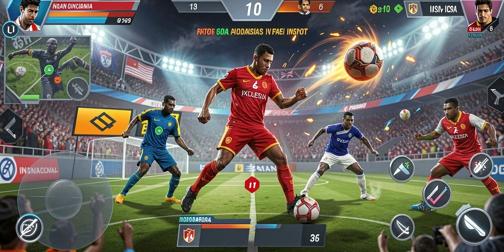 Tampilan menu utama yang menarik dan mudah dinavigasi.