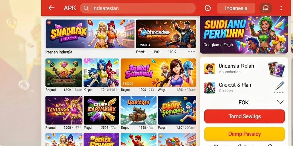 Tampilan antarmuka yang menarik dan mudah digunakan.