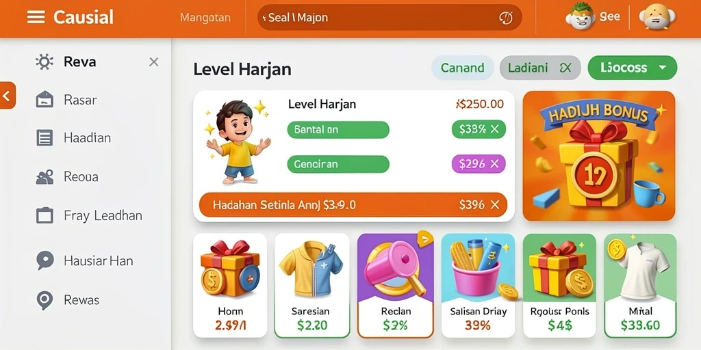Tangkapan layar menampilkan karakter utama dalam aksi.