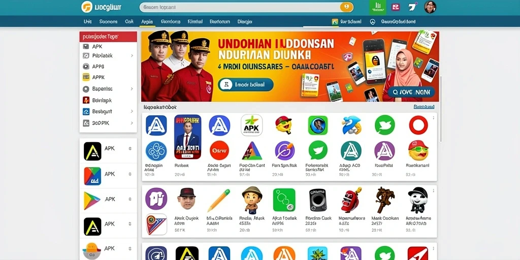 Tampilan antarmuka pengguna yang modern dan menarik.