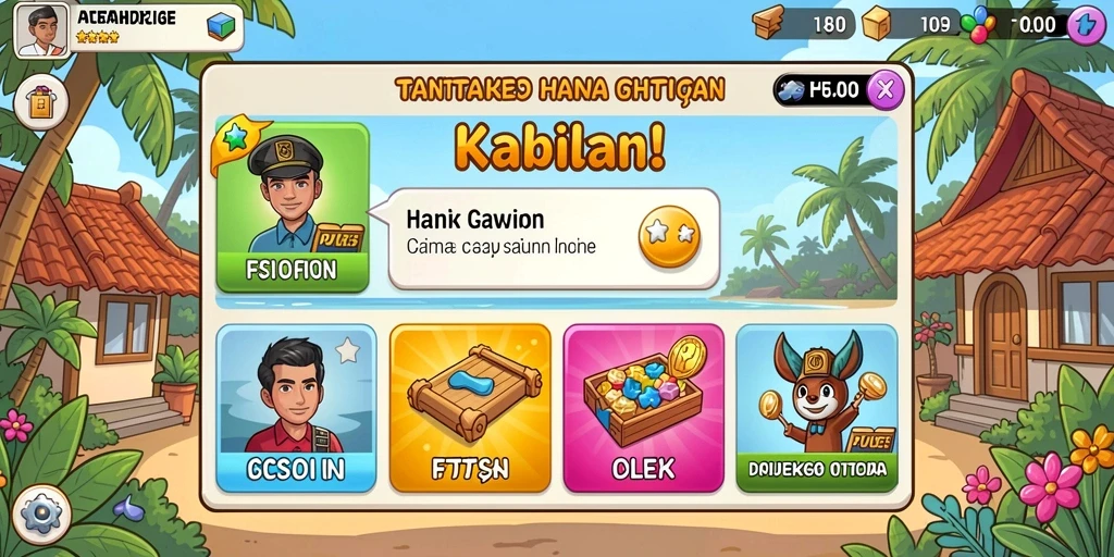 Tampilan menarik dari permainan slot terbaru.