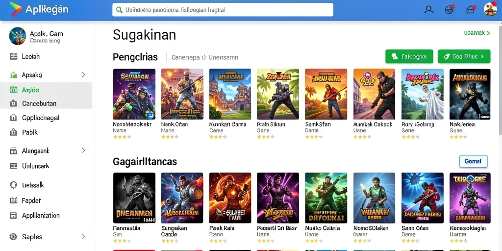 Screenshot aplikasi TOKOPEDIAVIP menunjukkan menu utama yang jelas.
