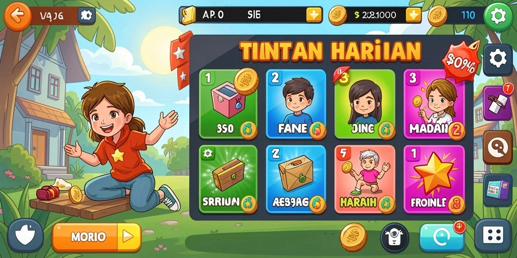 Tampilan antarmuka UDINTOGEL yang menarik dan user-friendly.