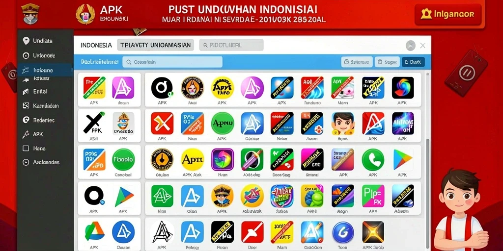 Gambar pertama menunjukkan antarmuka pengguna yang menarik.