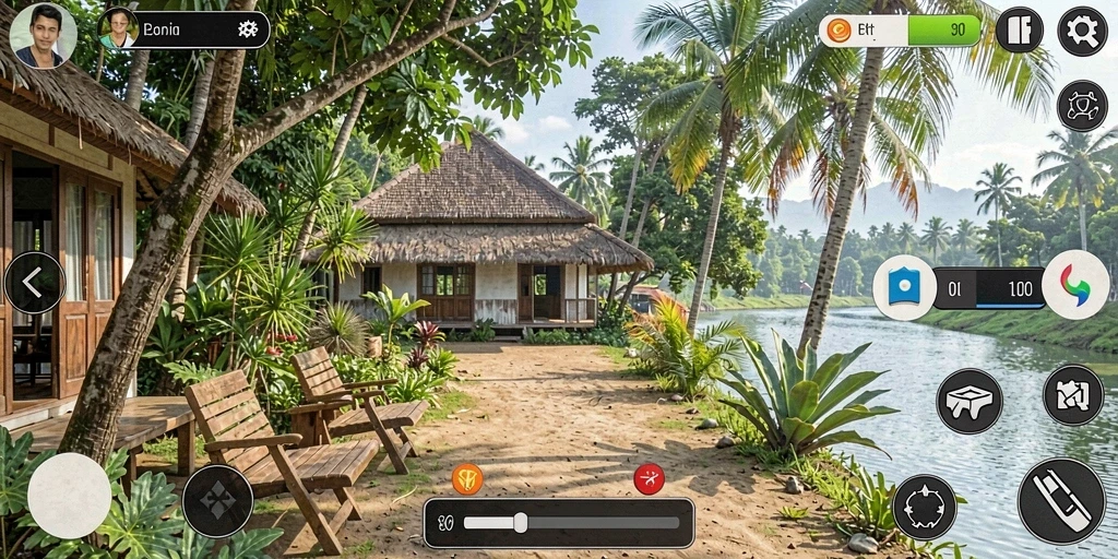 Tampilan antarmuka yang ramah pengguna.