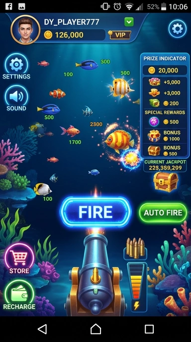 Galeri pratinjau visual dy777 build APK resmi terbaru